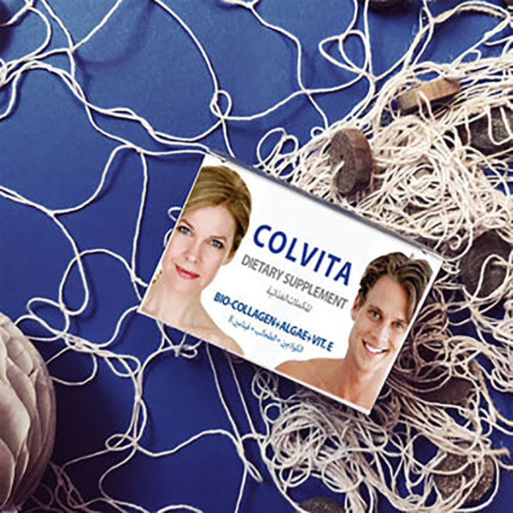 Colvita: Lyophilized Collagen Capsules + Algae with Magnesium + Vitamin E Colvita: Lyophilized Collagen Capsules + Algae with Magnesium + Vitamin E
