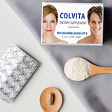 Colvita: Lyophilized Collagen Capsules + Algae with Magnesium + Vitamin E Colvita: Lyophilized Collagen Capsules + Algae with Magnesium + Vitamin E
