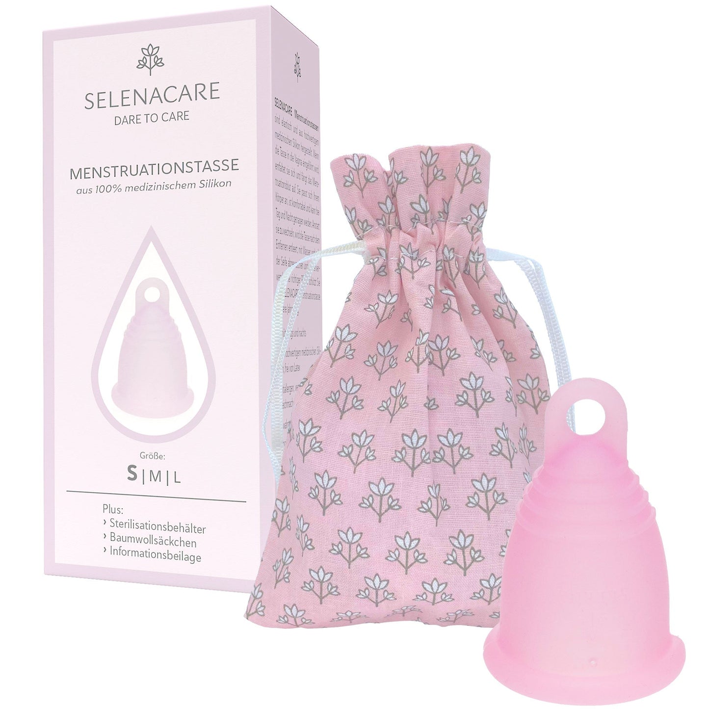 Menstrual Cup made of medical silicone and without BPA - SELENACARE