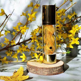 Facial serum with natural collagen and 24k gold