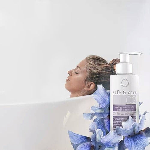 Intimate Cleansing Gel with Collagen, Isoflavones Iris and Nanosilver