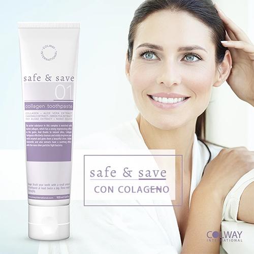 Toothpaste with collagen and without fluoride or SLS - 100ml