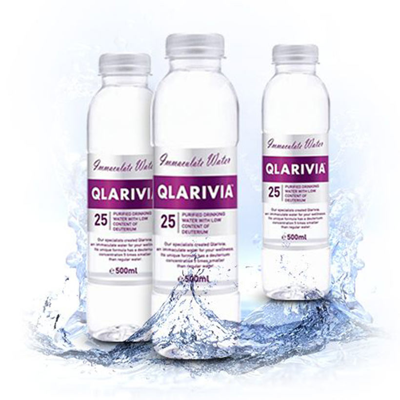 Qlarivia 25 | Deuterium-Depleted Water | Ultra Light Water - 25 ppm in Dubai